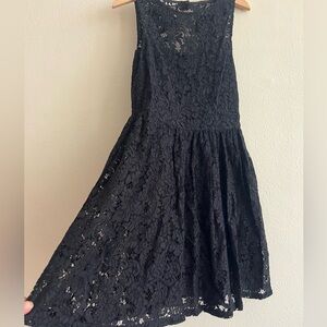 Polo by Ralph Lauren Black Lace Kids Dress Holiday Party Girl Size 8